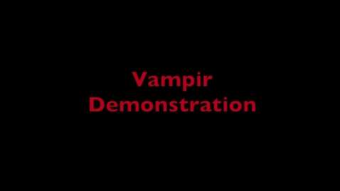 Thumbnail for L7 OpenMP - HPC Vampir Demo.mp4