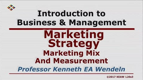 Thumbnail for W200 20-3 Marketing Mix And Measurement