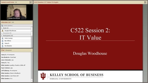 Thumbnail for dwoodhou MP4s_C522 Woodhouse II_C522 Summer 2013 Session 2 IT Value
