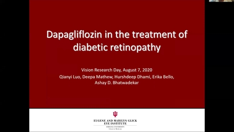 Thumbnail for entry Dapagliflozin in the treatment of diametic retinopathy