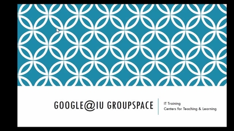 Thumbnail for Google Groupspaces