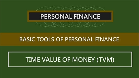 Thumbnail for F260 02-3 The Time Value of Money
