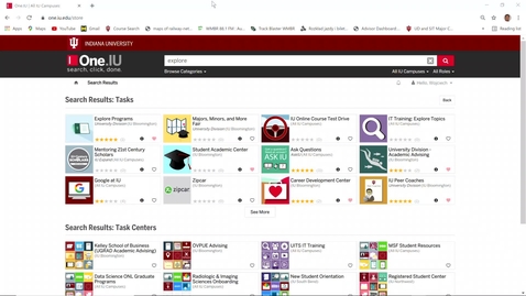 Thumbnail for Explore Programs Instruction