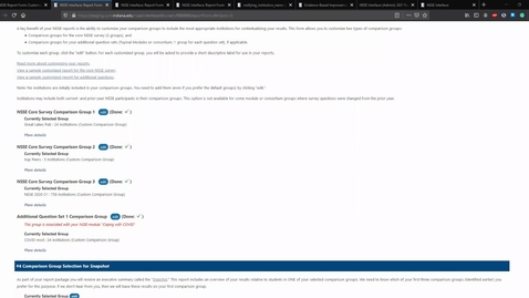 Thumbnail for Report Form Tutorial 2021 - Snapshot selection