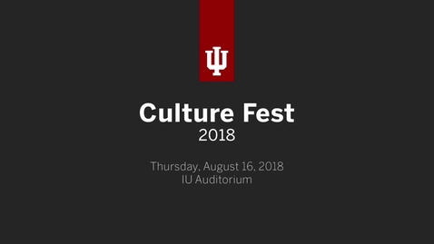 Thumbnail for CultureFest 2018