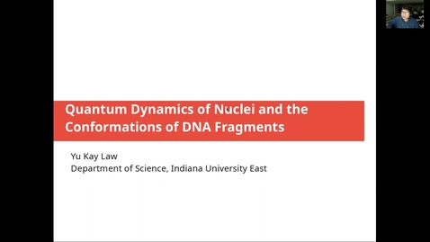 Thumbnail for Quantum Dynamics of Nuclei and the Conformations of DNA Fragments 