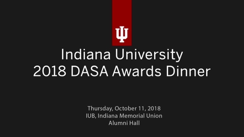 Thumbnail for entry DASA Awards 2018
