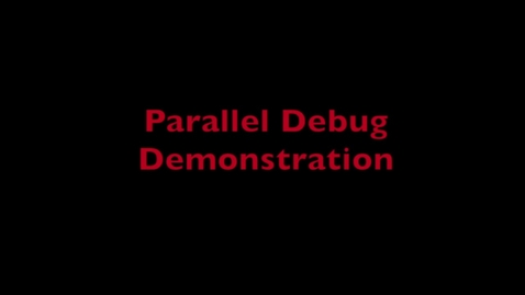 Thumbnail for entry L3 GDB Parallel Demo