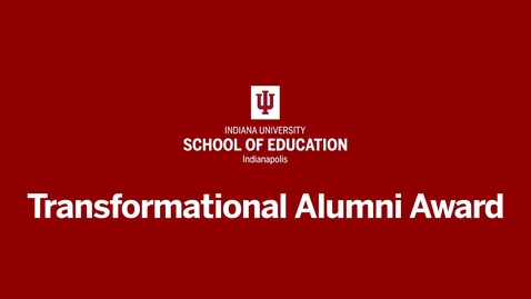 Thumbnail for Patricia Payne receives the Transformational Alumni Award