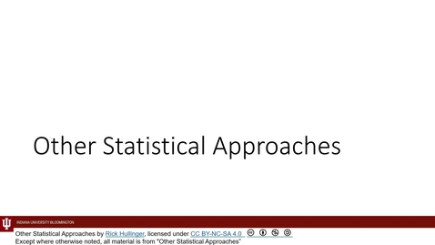 Thumbnail for K300 L21 Mod 04 Other Statistical Approaches