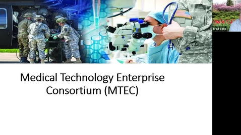 Thumbnail for entry MTEC-Managed Research Funding Programs, 4/27/2021