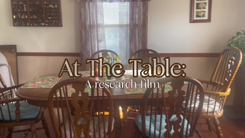 Thumbnail for 2025 Moirah Cooke At The Table: A Research Film