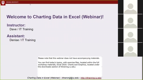 Thumbnail for Learn IT Quick - Charting Excel Data