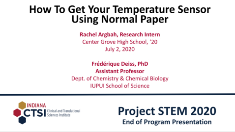 Thumbnail for Rachel Argbah Mentor Presentation