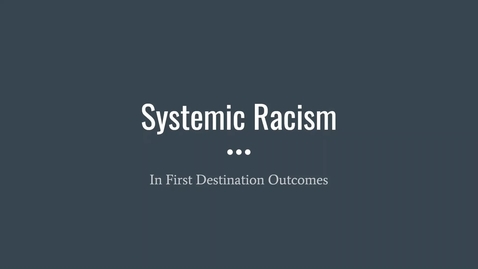 Thumbnail for entry Two Tip Tuesday 09 | Systemic Racism in FDS Outcomes