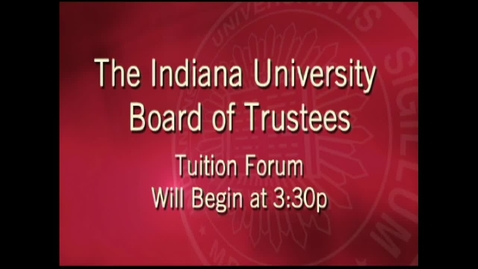 Thumbnail for 2013 Public Forum on Tuition/Fees