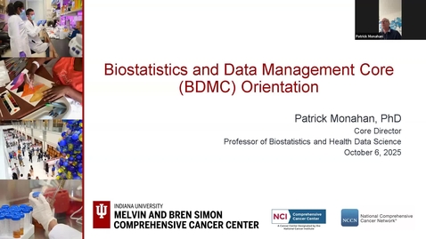 Thumbnail for IUSCCC Seminar 10/30/2025: “Leveraging machine learning to optimize personalized treatment assignment in cancer” Giorgos Bakoyannis, Ph.D. Associate Professor Director for Public Health Science Research Dept of Biostatistics and Health Data Science