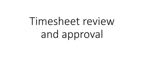 Thumbnail for Kuali Time - Approving timesheets in Kuali Time
