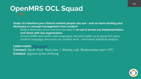 Thumbnail for 202311_OpenMRS OCL Squad Showcase