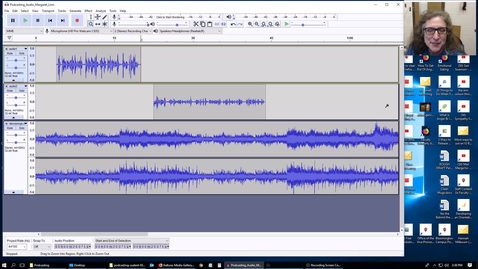 Thumbnail for entry K200 - Podcasting - Audacity - Fades &amp; Final Cut