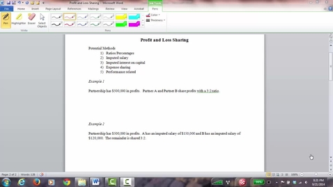 Thumbnail for A525 Ch15Video4ProfitandLossSharing