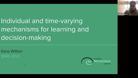 Thumbnail for SNRI Seminar Series - Ilana Witten