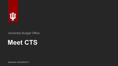 Thumbnail for Infoshare: Meet CTS