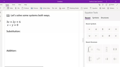 Thumbnail for Alg 3.2: Consistent Equations