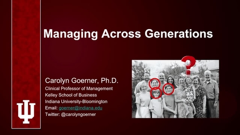 Thumbnail for Managing Across Generations