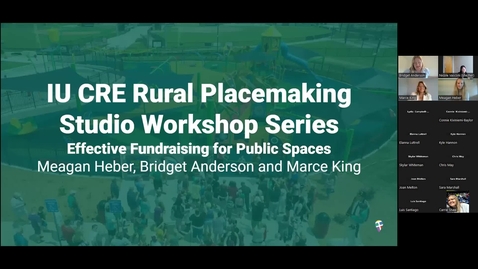 Thumbnail for Effective Fundraising for Public Spaces | Rural Placemaking Studio Workshop Series