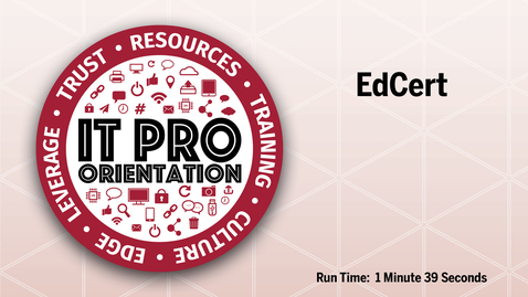 Thumbnail for EdCert