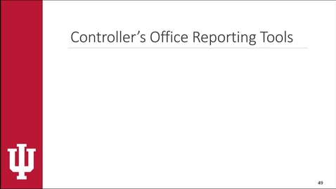 Thumbnail for 11 Controller's Office Reporting Tools