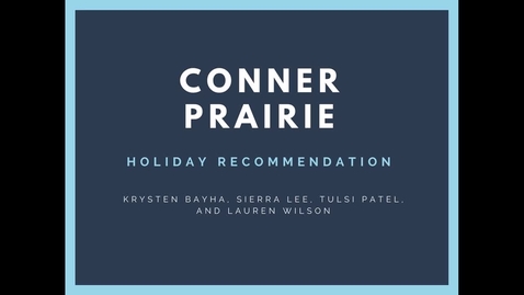 Thumbnail for Conner Prairie