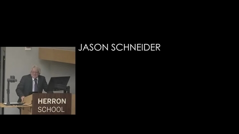 Thumbnail for entry Jason Schneider- COLOR follows FORM follows TEXTURE
