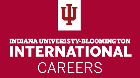 Thumbnail for entry International Students: Maximize Your IU Network (Spring 2023)