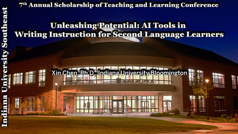 Thumbnail for entry Unleashing Potential: AI Tools in Writing Instruction for Second Language Learners