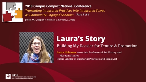 Thumbnail for Laura Holzman - Seeking Promotion to Associate Professor