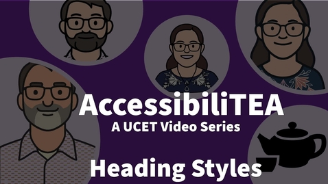 Thumbnail for Heading Styles