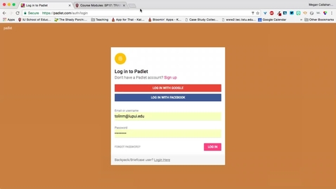 Thumbnail for entry Creating and Inserting Padlet
