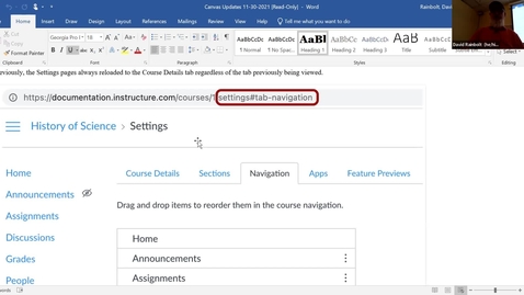 Thumbnail for entry Canvas Updates 11/30/2021