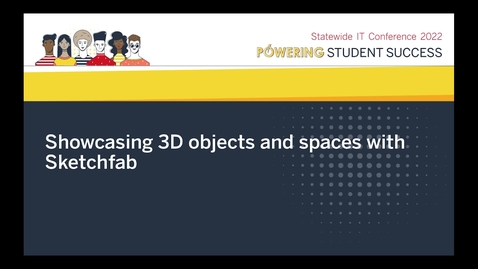 Thumbnail for Showcasing 3D objects and spaces with Sketchfab
