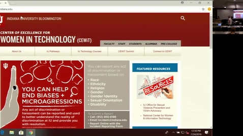 Thumbnail for examining websites and software to identify possible gender bias for end-users