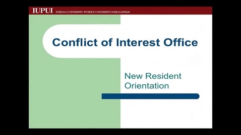 Thumbnail for Conflict of Interest 