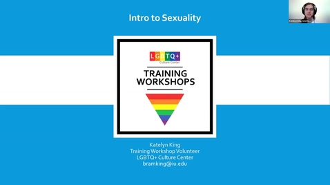 Thumbnail for entry Training Workshop: Intro to Sexuality, 2/3/2021