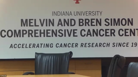 Thumbnail for entry IUSCCC Grand Rounds 3/3/2023: “Therapeutic Response Prediction in Estrogen Receptor 
Positive Breast Cancer”  Cynthia Ma, MD, PhD 
Professor, Department of Medicine, Oncology Division 
Washington University School of Medicine @ St. Louis
