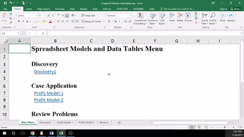 Thumbnail for entry K201 Lab Class 20 -Data Tables