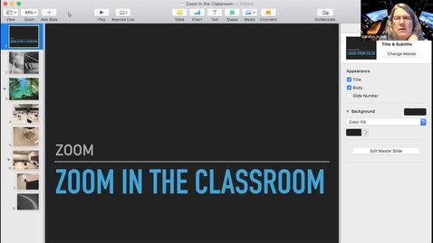 Thumbnail for Zoom, (Document) Camera, Action: August 5th, 10am. UCET Workshops