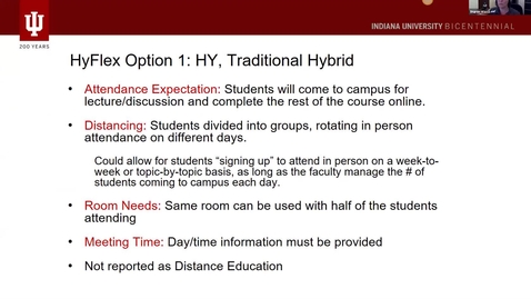 Thumbnail for July 9th Hybrid/Hyflex Cohort presentations - Sharon Walve