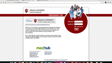 Thumbnail for IUSM Faculty Demo-Logins and Procedures