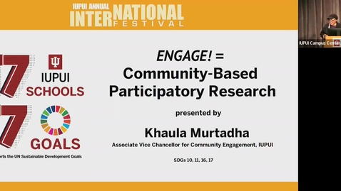 Thumbnail for entry Khaula Murtadha: ENGAGE! - Making the World a Better Place with the SDGs